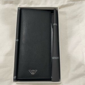 Giorgio Armani leather wallet